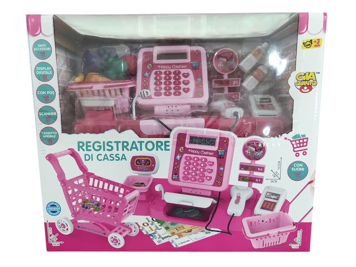 Cucina o negozio giocattolo – CARRELLO SPESA GV7246