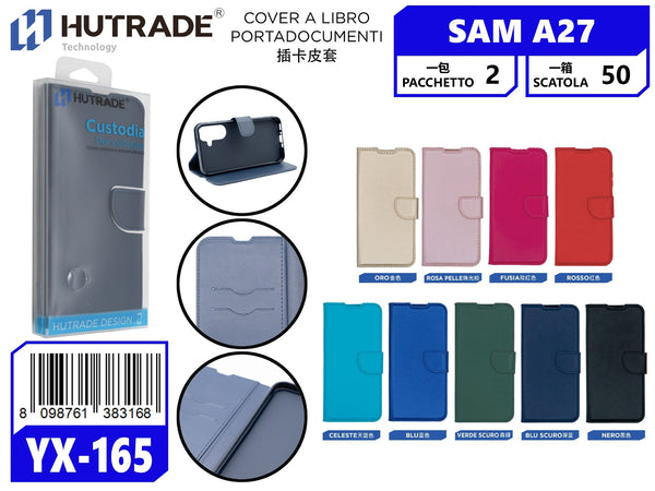 COVER A LIBRO PORTADOCUMENTI CON LACCIO SAM A27 – YX165 005165