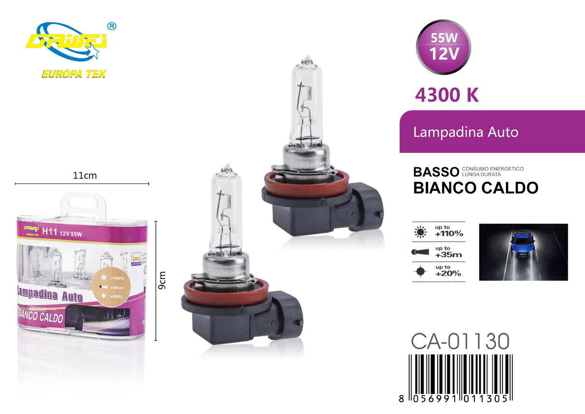 Lampadina per auto — 12 V, 55 W, H11