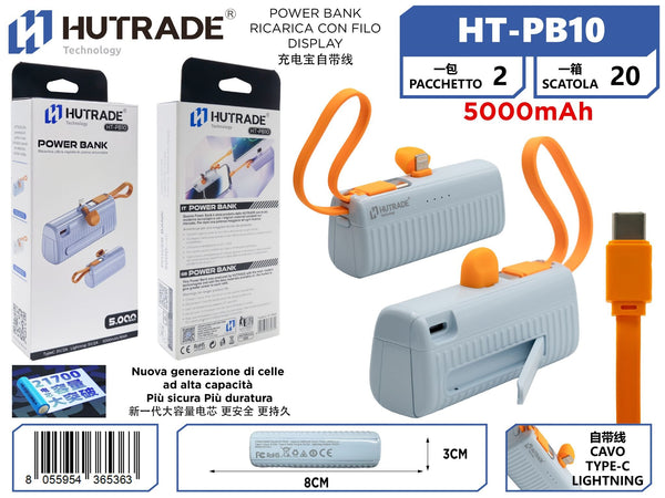 HT-PB10 POWER BANK 5000MAH