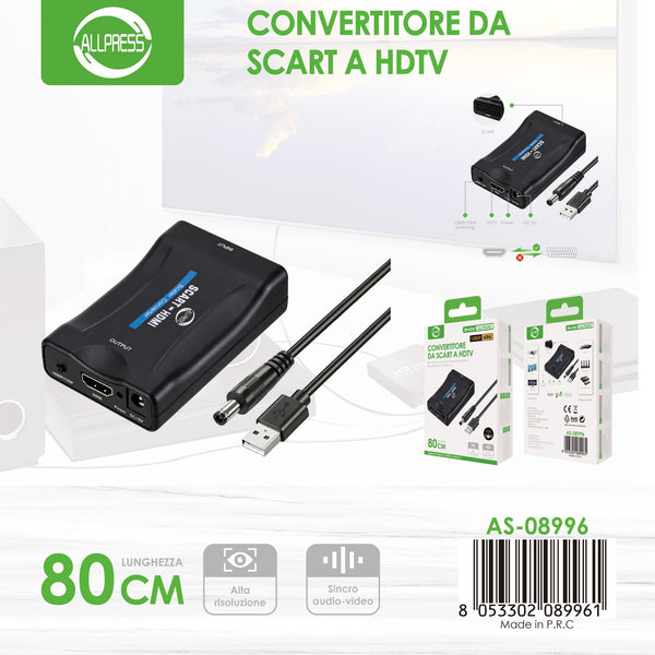 Convertitore SCART a HDMI