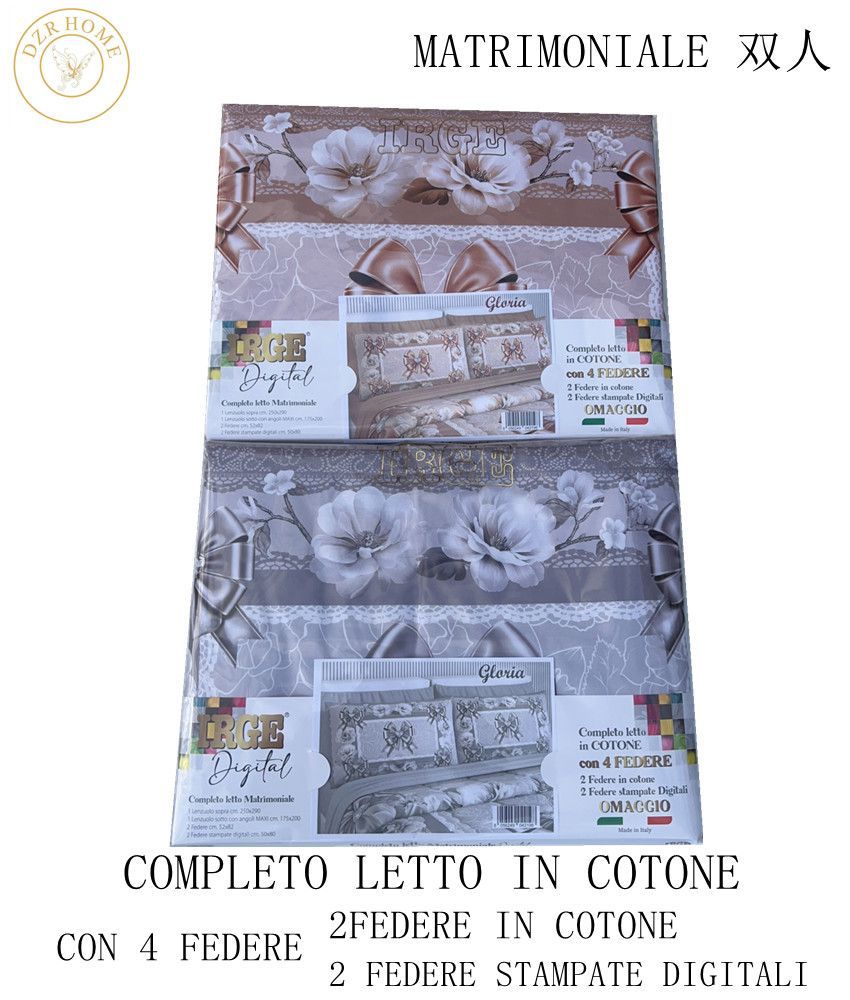 LENZUOLA IRGE DIGITAL GLARIA 2POSTI