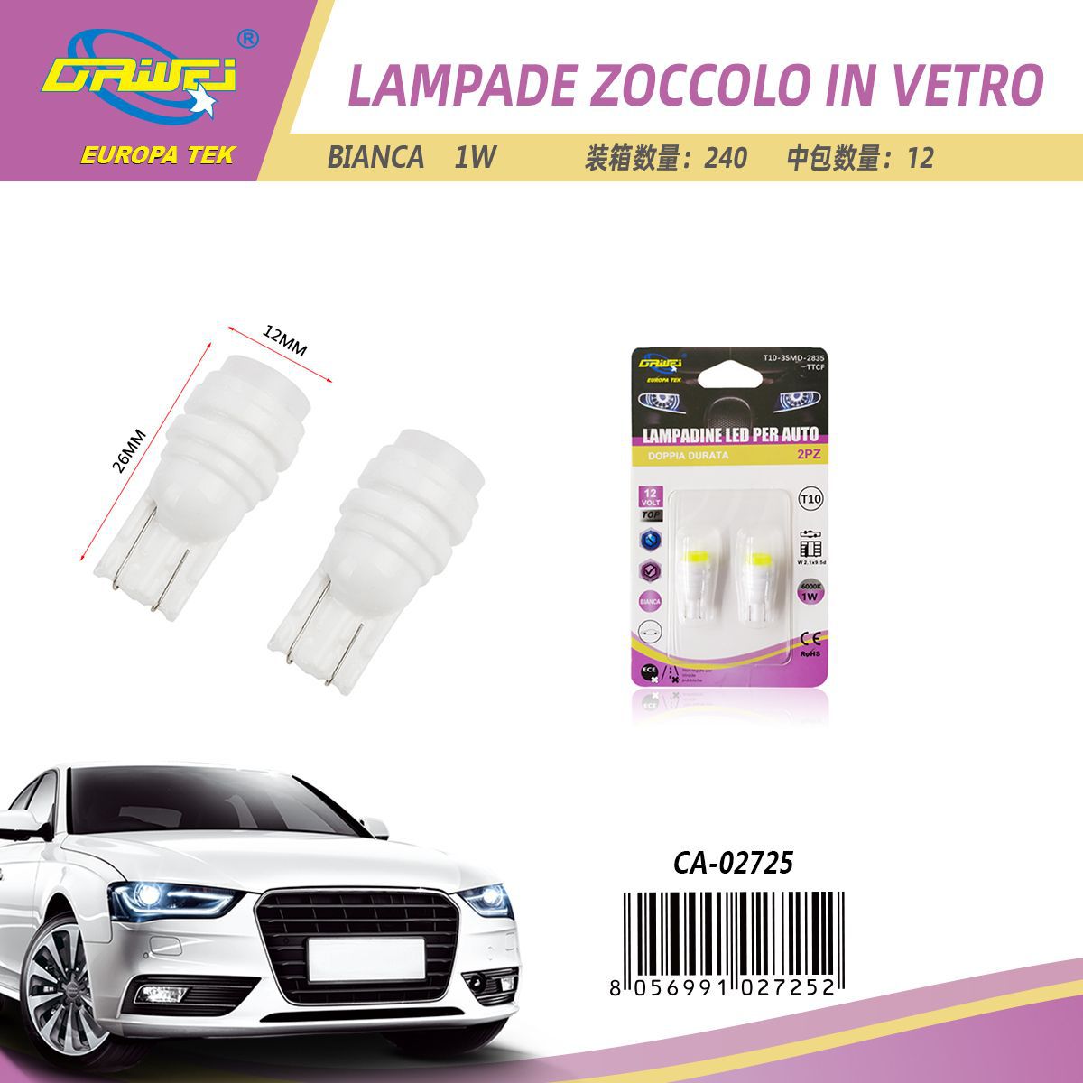 Lampadina per auto