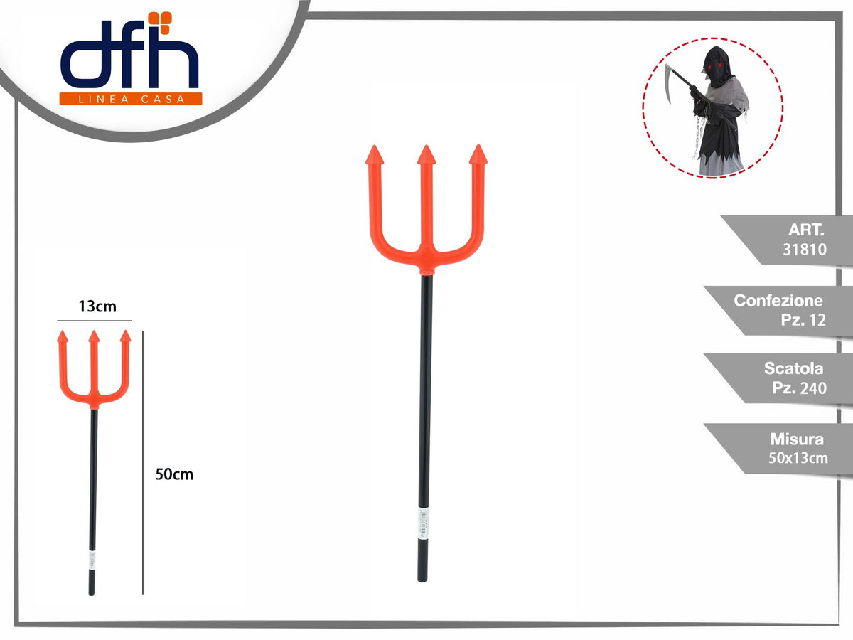 Forcone da diavolo per travestimento, 50 cm
