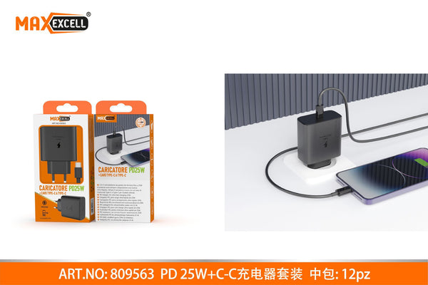 Caricatore PD 25W con Cavo C-C