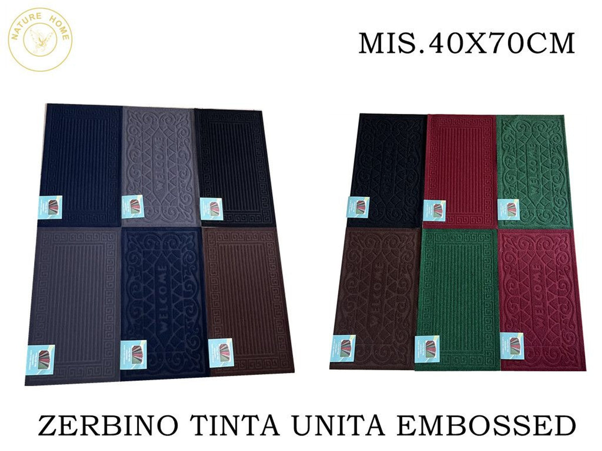 ZERBINO EMBOSSED 40X70CM zerbino