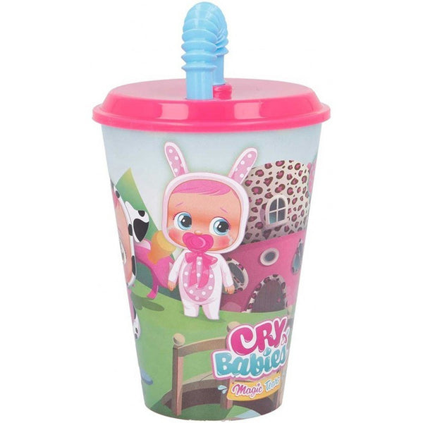 Tazza, bicchiere o borraccia – BICCHIERE CON CANNUCCIA CRY BABY