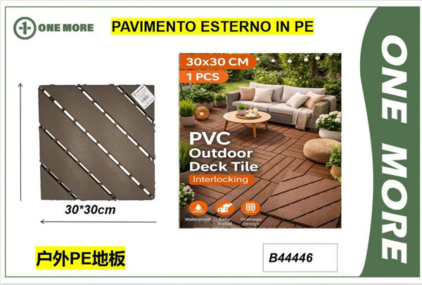 Pavimento esterno in wpc