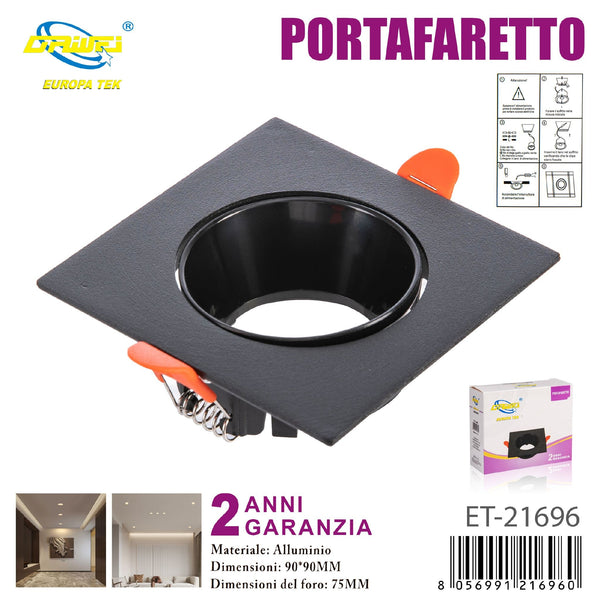 Supporto per faretto