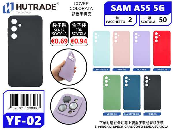 COVER COLORATA TPU SAM A55 5G – YF02 006845