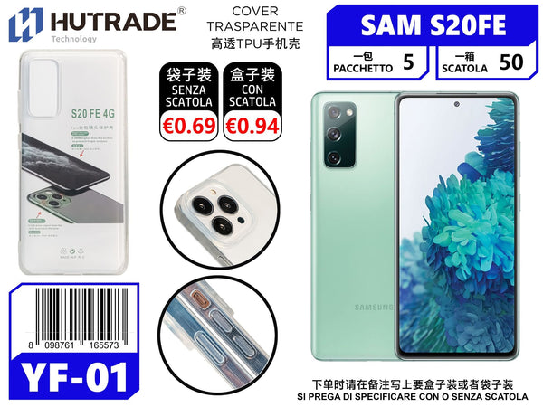 COVER TRASPARENTE S20FE – YF01 011708