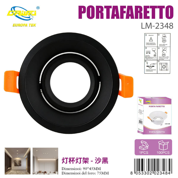 Ghiera per faretto