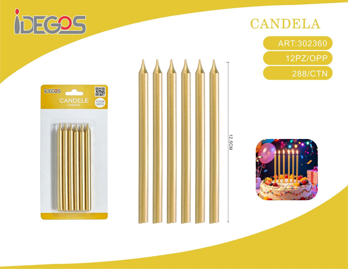 Candeline per torta, modello JG3003