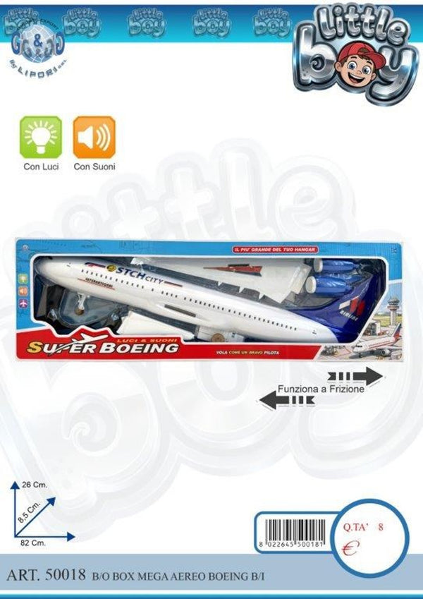 Aereo o barca giocattolo – BOX MEGA AEREO BOEING LIP50018