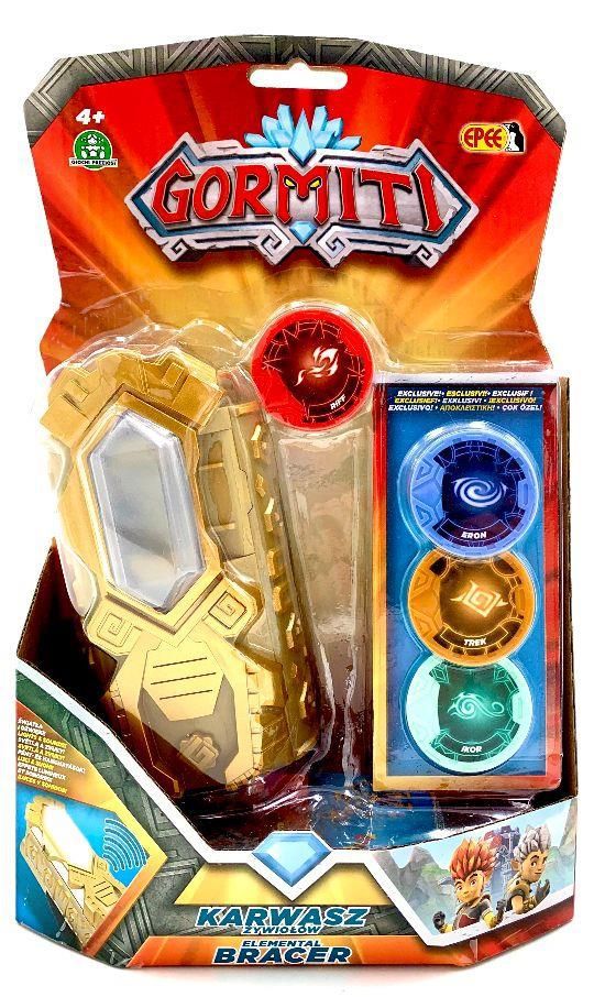 Personaggio o figura giocattolo – GORMITI ELEMENTAL BRACER GRM06