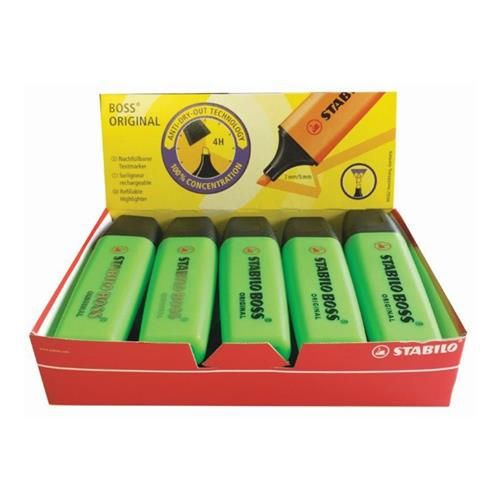 Penna – STABILO BOSS VERDE 10 PZ 7033