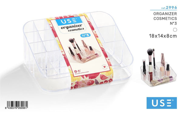 USE PORTA COSMETICI TRAAPARENTE
