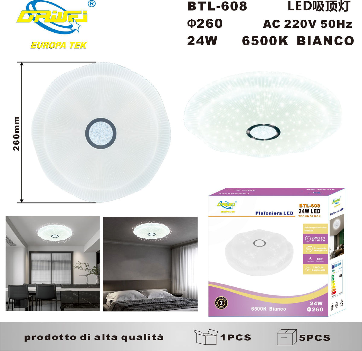 Plafoniera — BTL-608