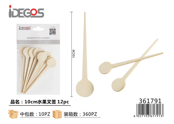 Forchettine da frutta, 10 cm, 12 pezzi
