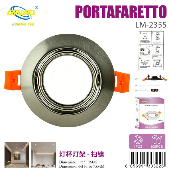 Ghiera per faretto
