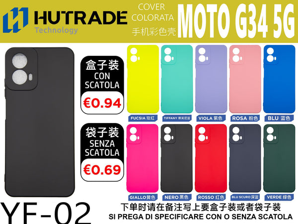 COVER COLORATA TPU MOTO G34 5G – YF02 006872