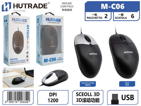 MOUSE CON FILO