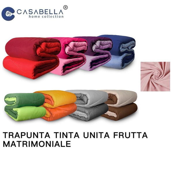 Trapunta 2P Tinta Unita Frutta