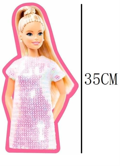 Cuscino 3D Barbie, 35 cm