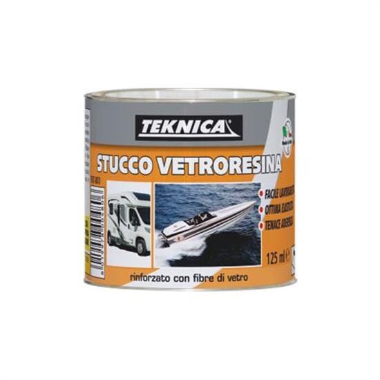 Stucco vetroresina bicomponente ml.125