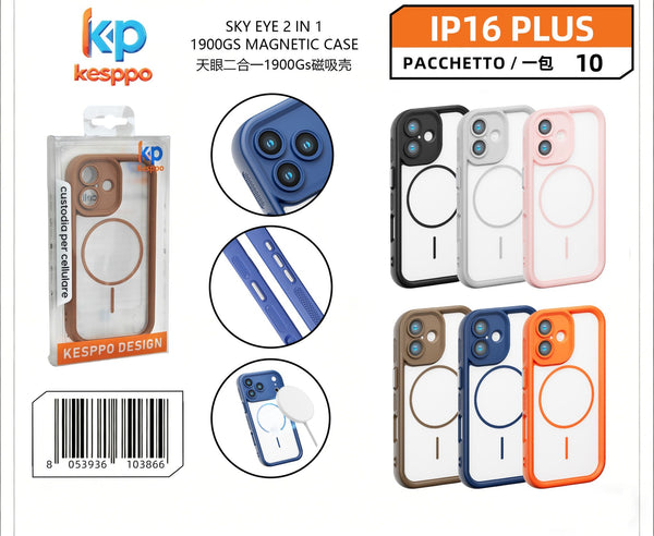 Custodia per iPhone 16 Plus – magnetica