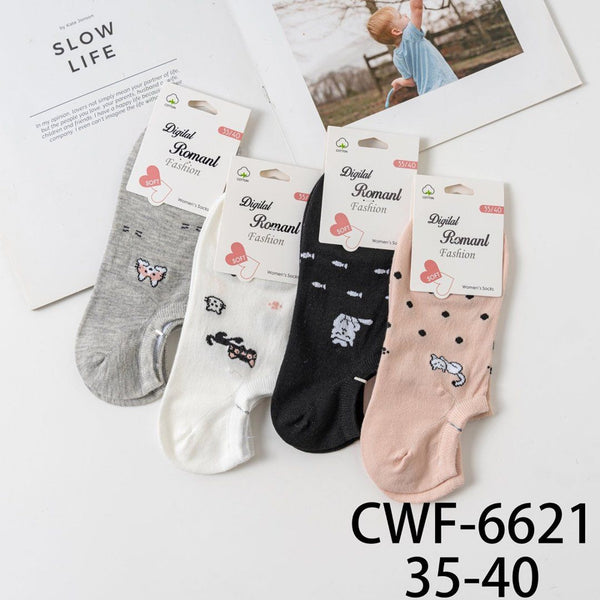 Fantasmini donna CWF6621 - confezione da 12 paia