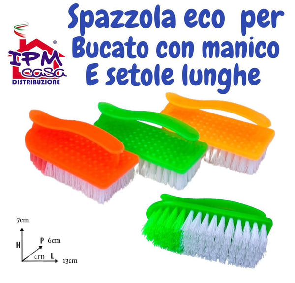 IPM SPAZZOLA ECO PER BUCATO IN PLASTICA C/SETOLE LUNCHE