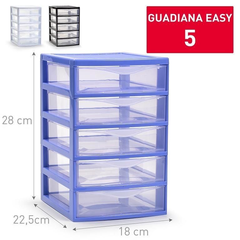 CASSETTIERA GUARDIANA EASY 5 CASSETTI