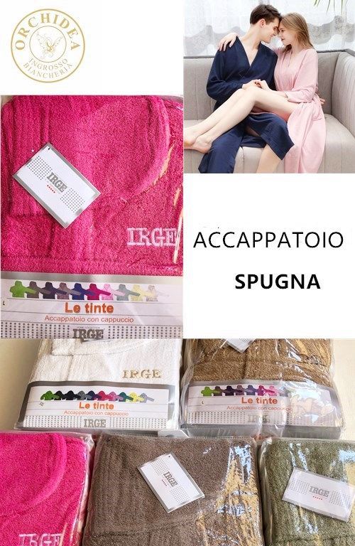 IRGE ACCAPPATOIO CON CAPPUCCIO