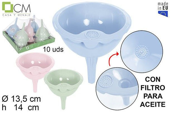 IMBUTO PLASTICA C/FILTRO