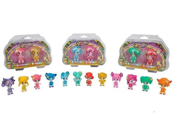 Glimmies Friends, confezione da 2 personaggi assortiti