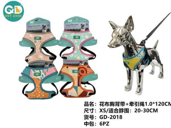 Abbigliamento per animali – Xs1.0 Pettorina+Guinzaglio