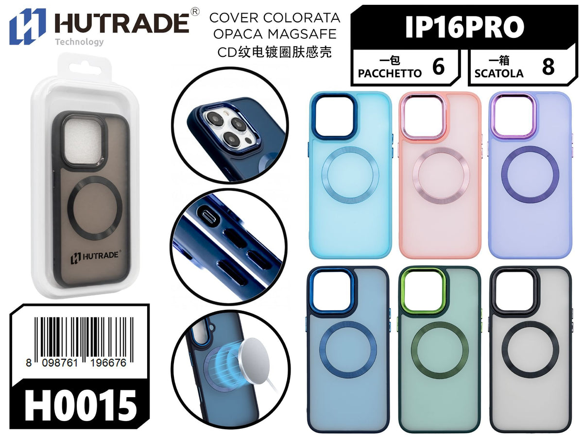 COVER COLORATA OPACA MAGSAFE IP16 PRO – H0015 036217