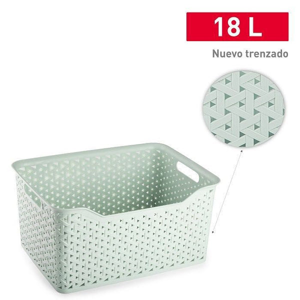 CESTA NATURE 18L 28.5X39X19CM