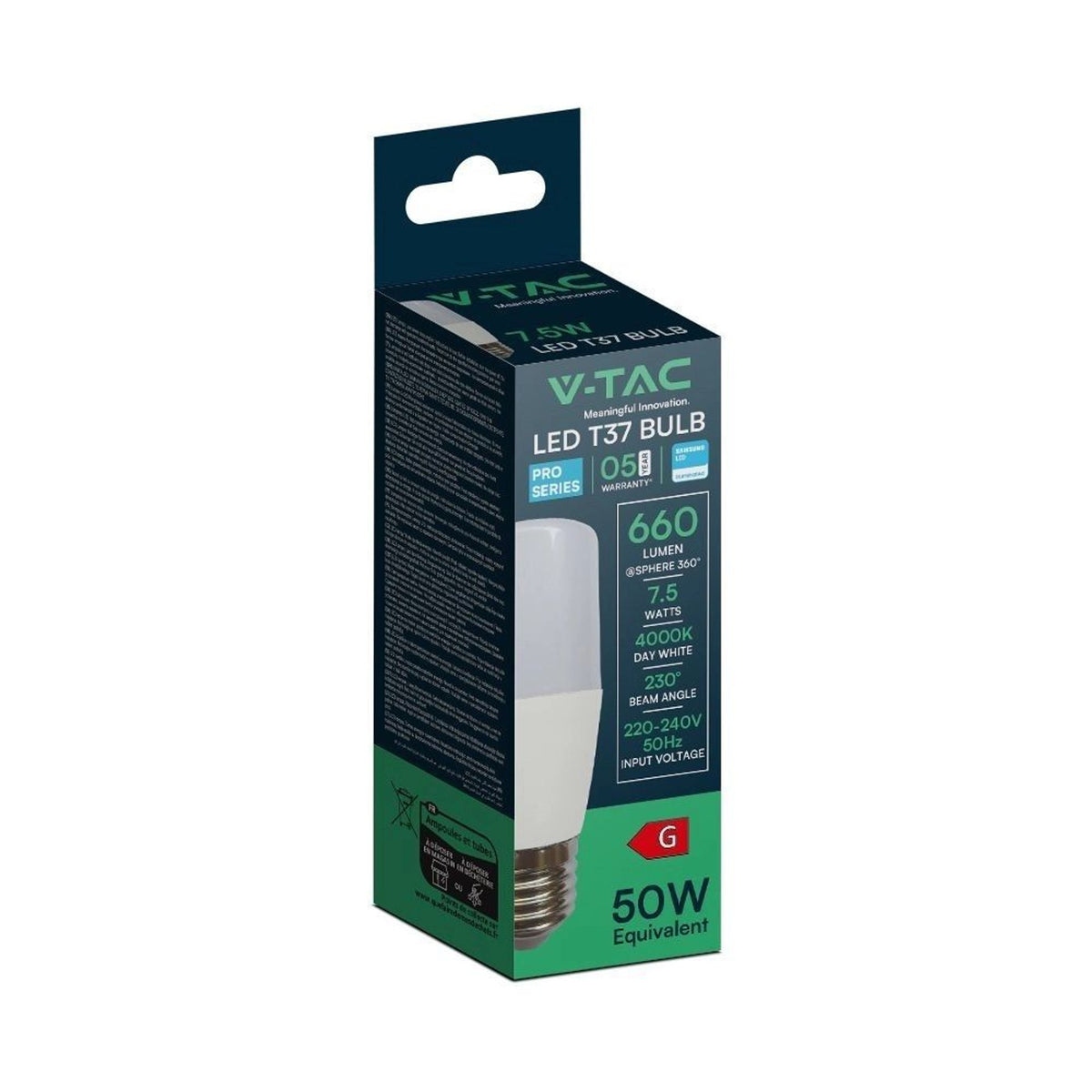 Lampadine a candela T37 V-TAC – 21144