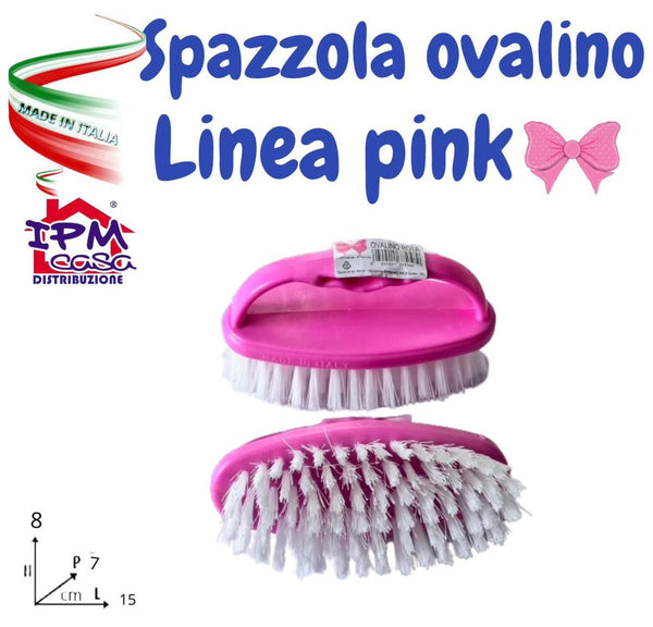 IPM SPAZZOLA OVALINO LINEA PINK
