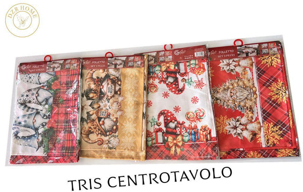 TRIS CENTROTAVOLO NATALE G