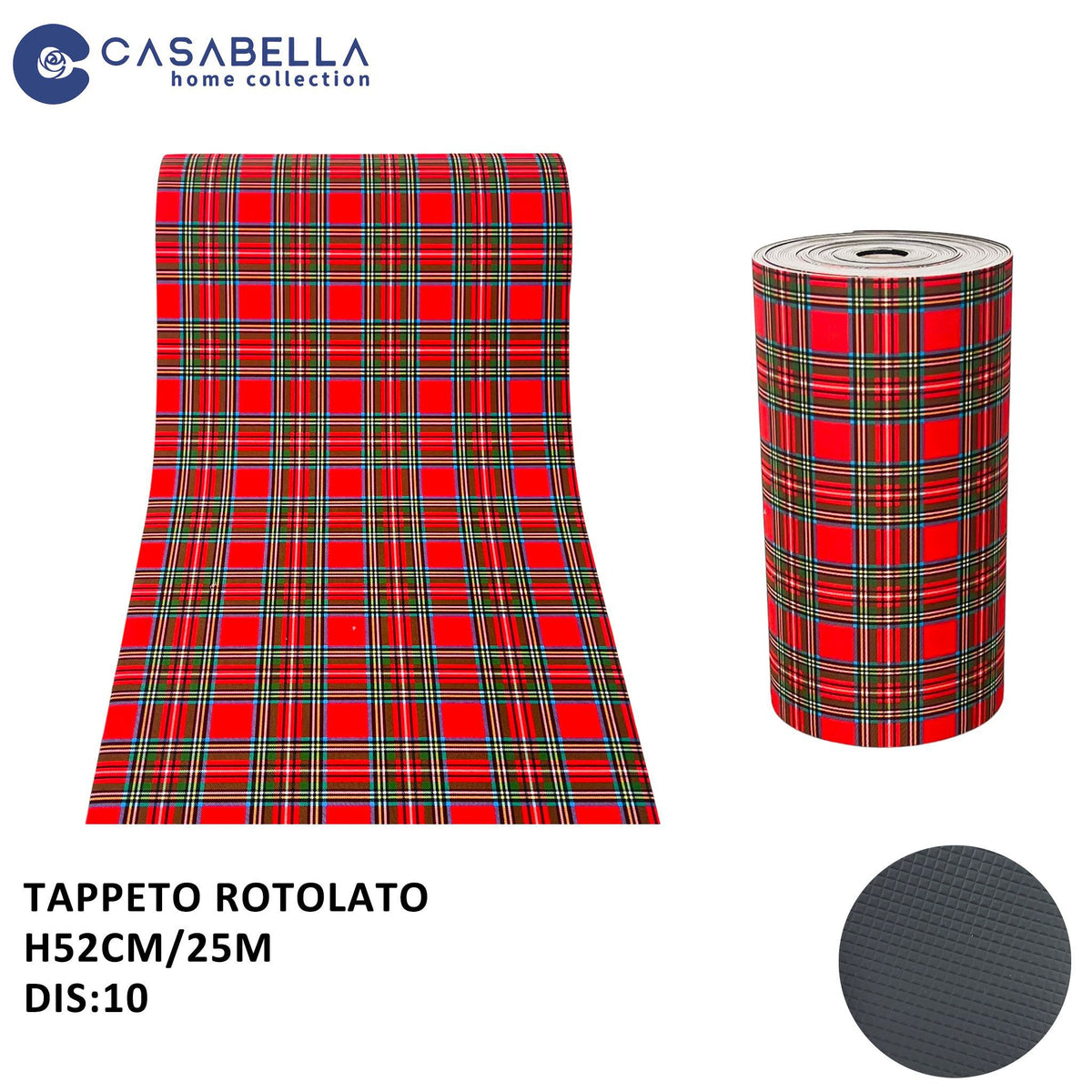 Tappeto in Rotolo Natalizia 25M