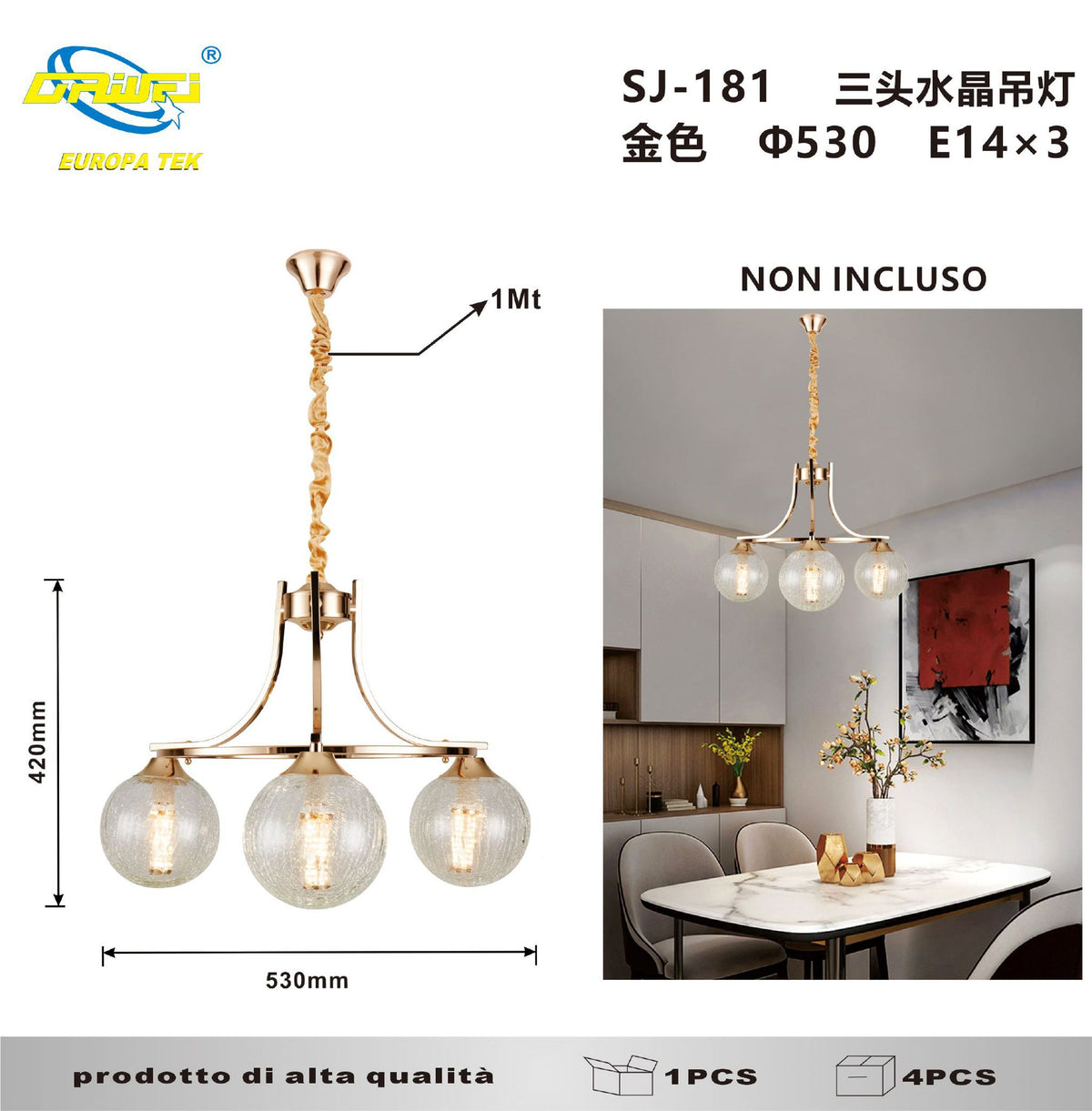 Lampada a sospensione