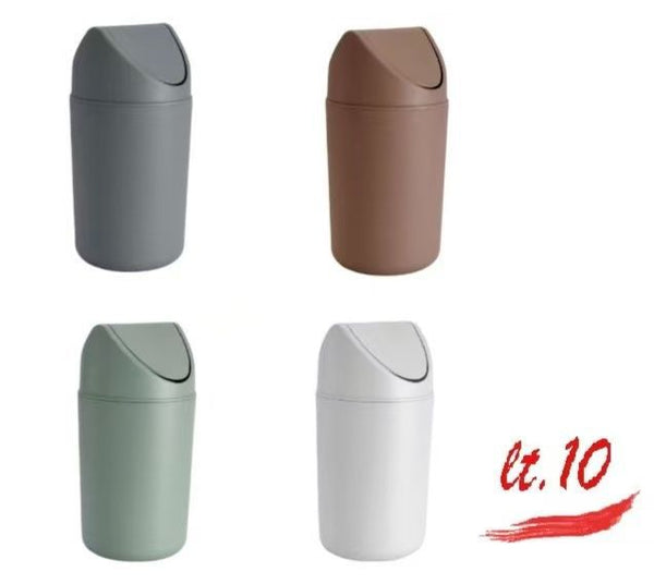 LEGA PATTUMIERA BASCULANTE 10LT PLASTICA
