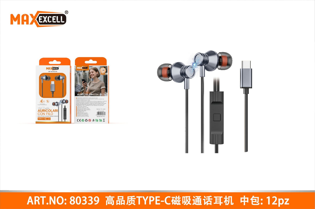 Auricolare Stereo TYPE-C