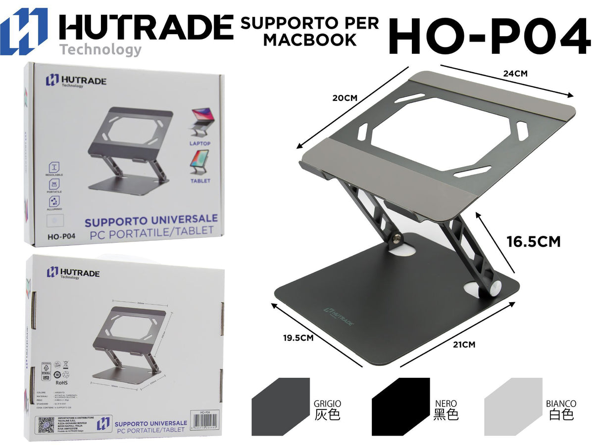 HO-P04 SUPPORTO PER COMPUTER PORTATILE