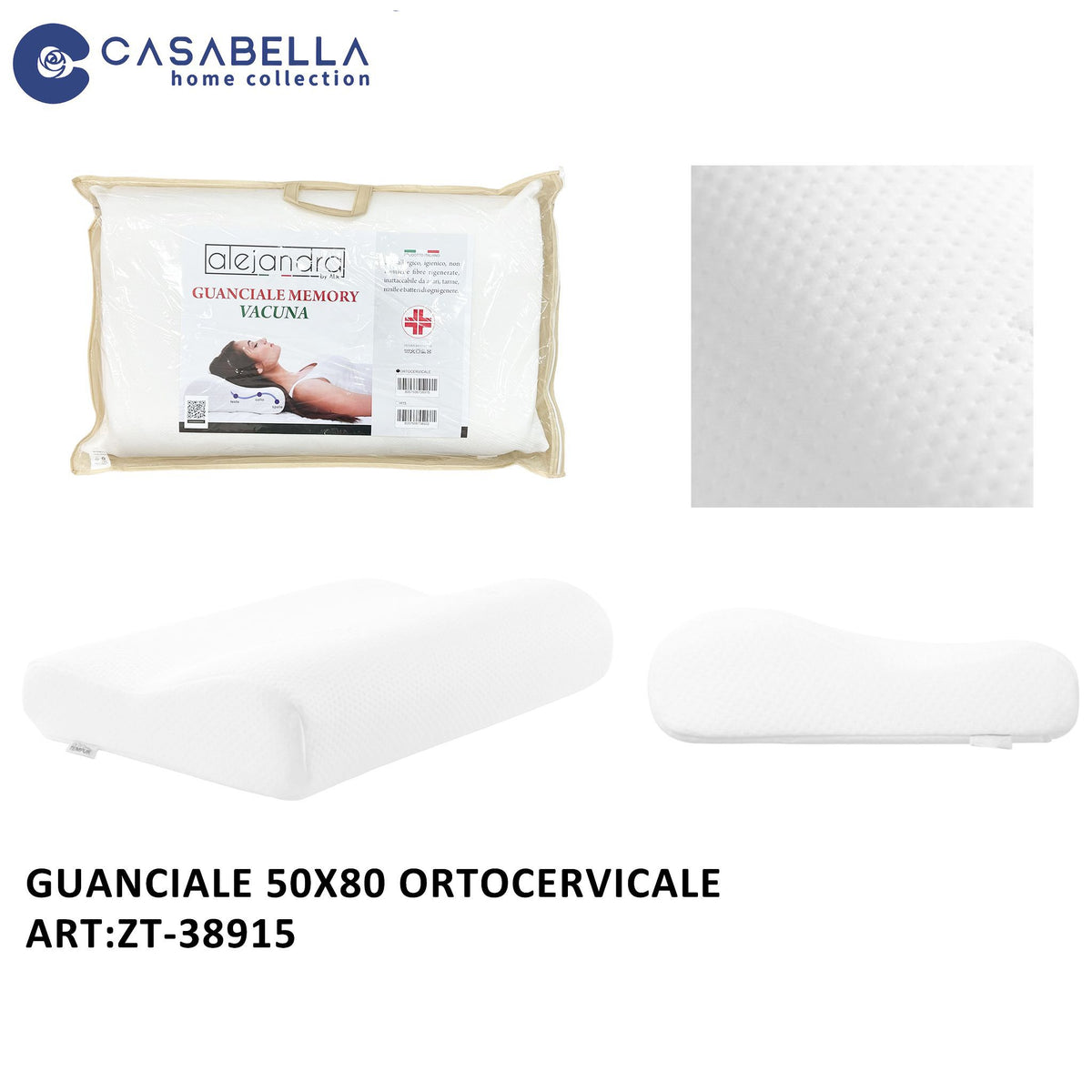 Guanciale Ortocervicale 50X80