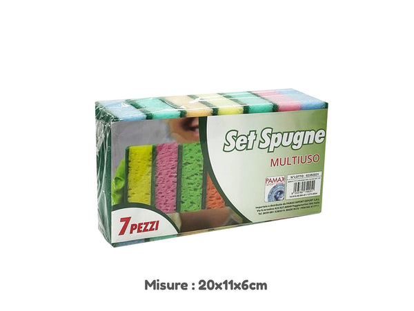 SET SPUGNA CUCINA 7PZ