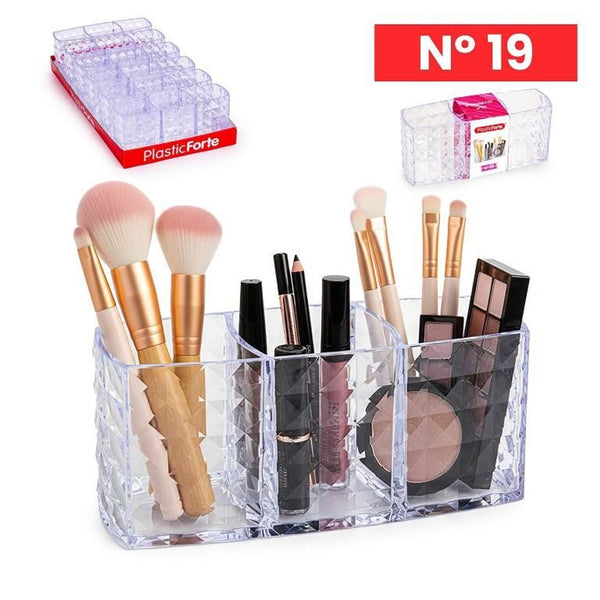 ORGANIZZATORE COSMETICI N19 PLASTICA 19X8.5X8CM